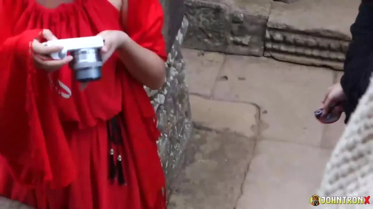 Wild Cambodian Slut Aline at Angkor Gets Fucked Raw and Pumped Full of Hot Creampie
