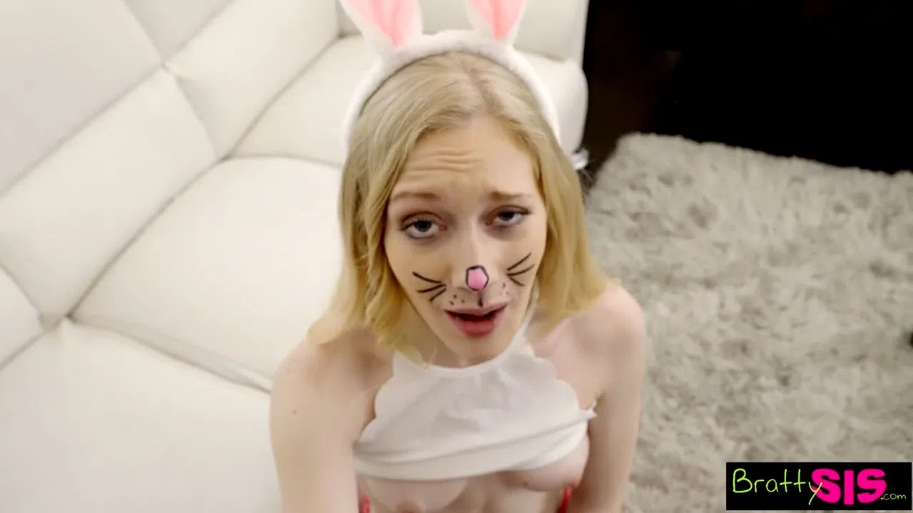 Ty Sis Easter Egg Hunt Leads Lil Bunny To Step Brothers Cock